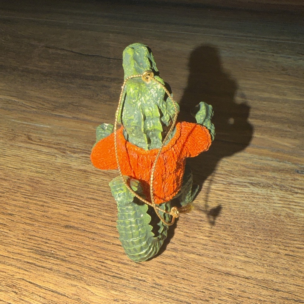 University of Florida Gators Mascot Figurine Christmas‎ Ornament - Picture 6 of 6